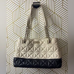 Kate Spade Quilted Two-Tone Shoulder Bag